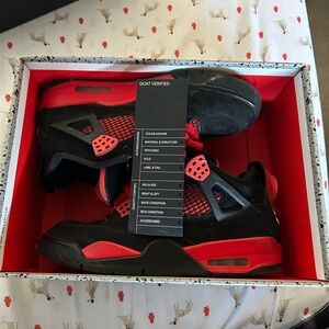 jordan 4 red thunder